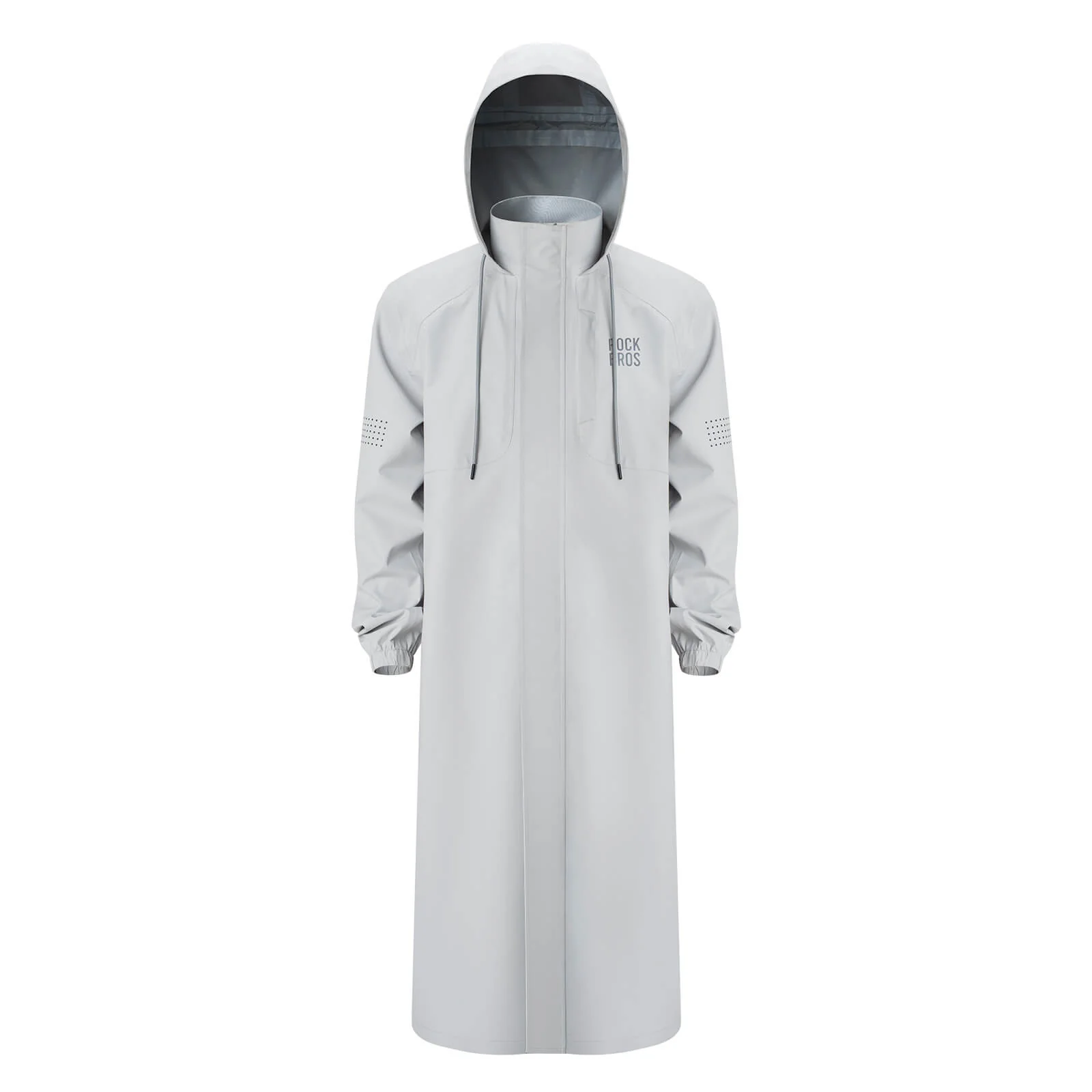 Long Cycling Jacket All Weather Rain and Cold Protection - Image 9