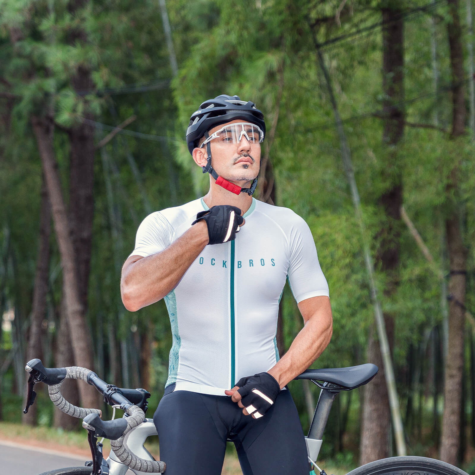 Men’s Short Sleeve Cycling Jersey Nature Series - Image 10