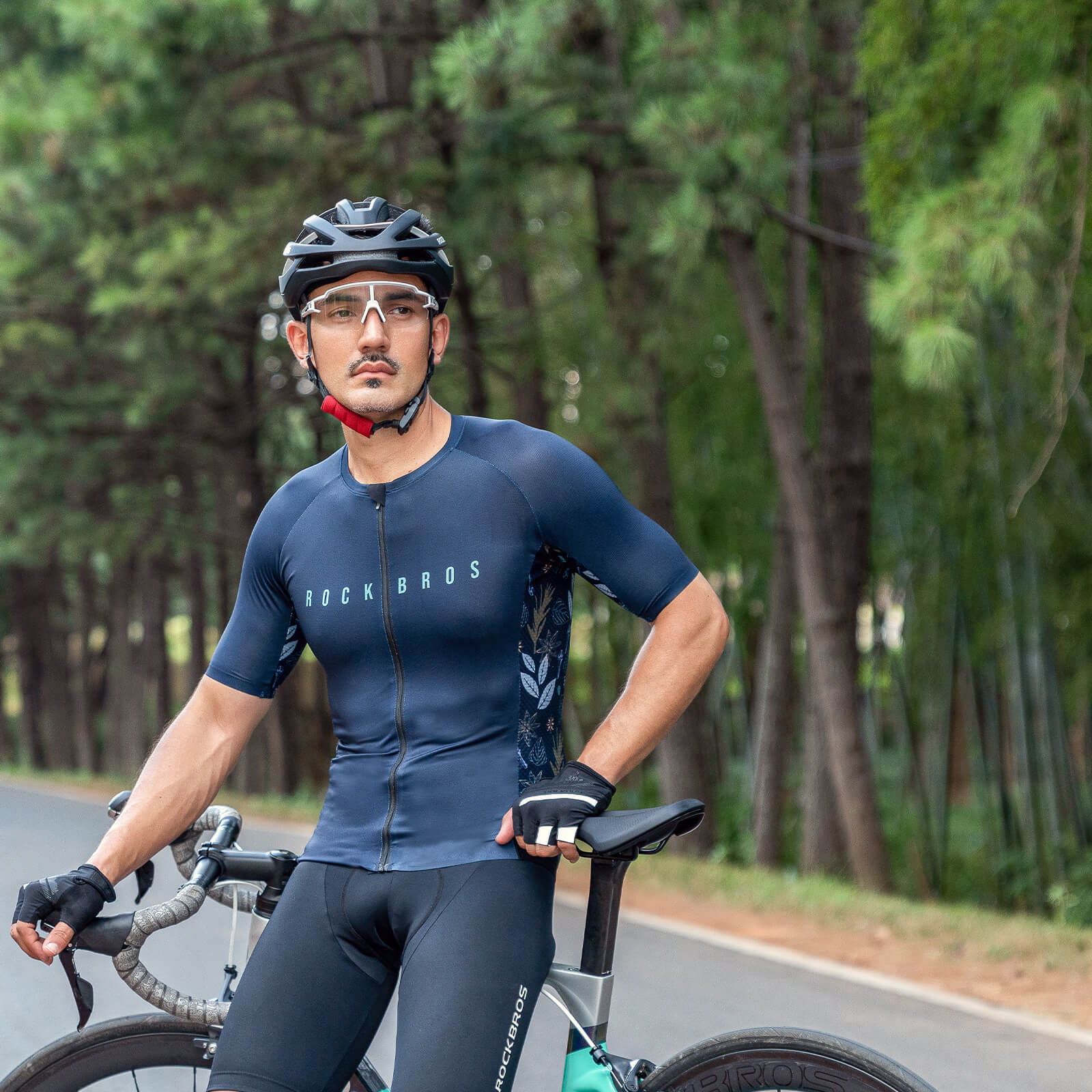 Men’s Short Sleeve Cycling Jersey Nature Series - Image 15
