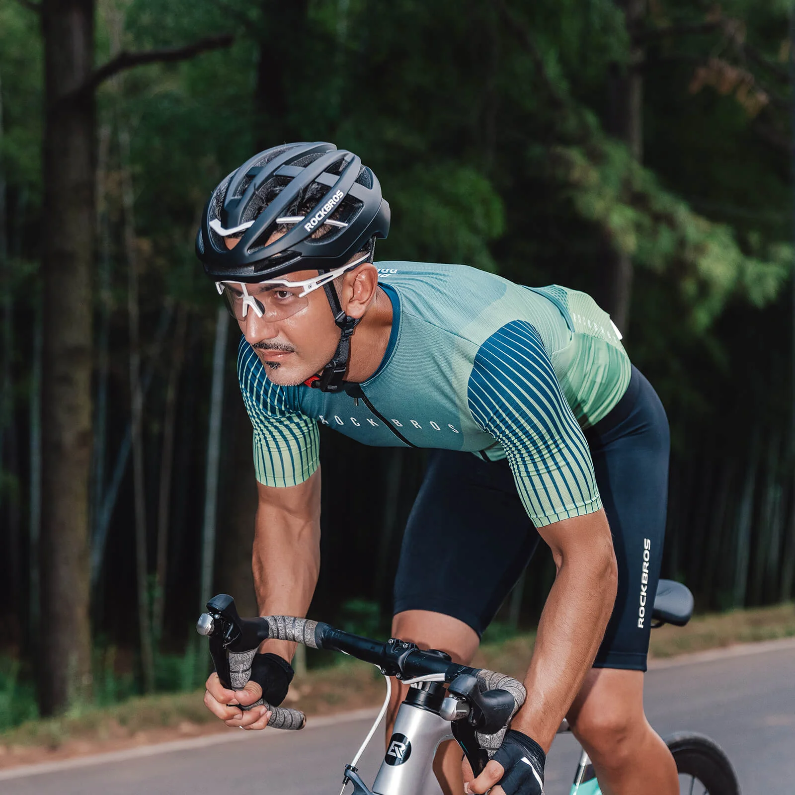 Men’s Short Sleeve Cycling Jersey Nature Series - Image 5