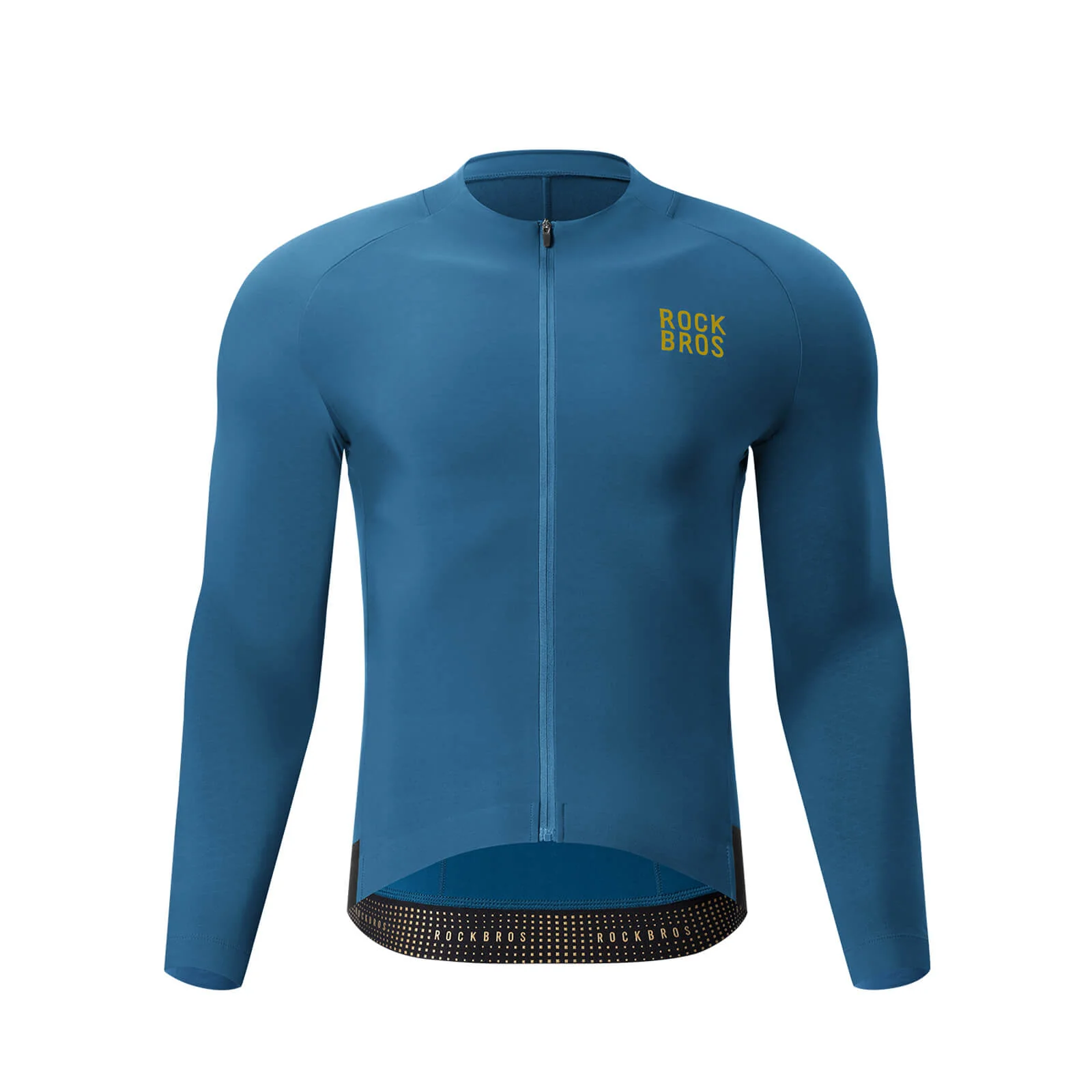 Men’s Thermal Long Sleeve Cycling Jacket Diamond Fit - Image 3