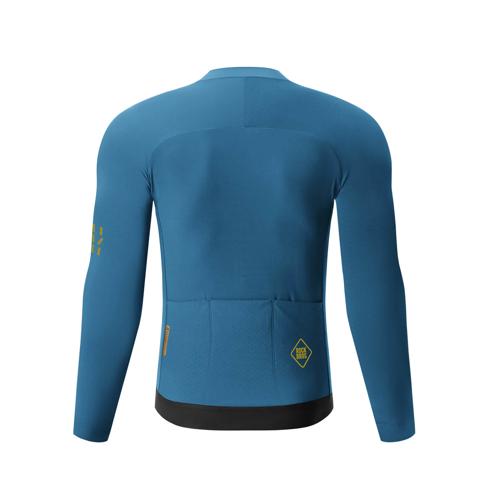 Men’s Thermal Long Sleeve Cycling Jacket Diamond Fit - Image 4