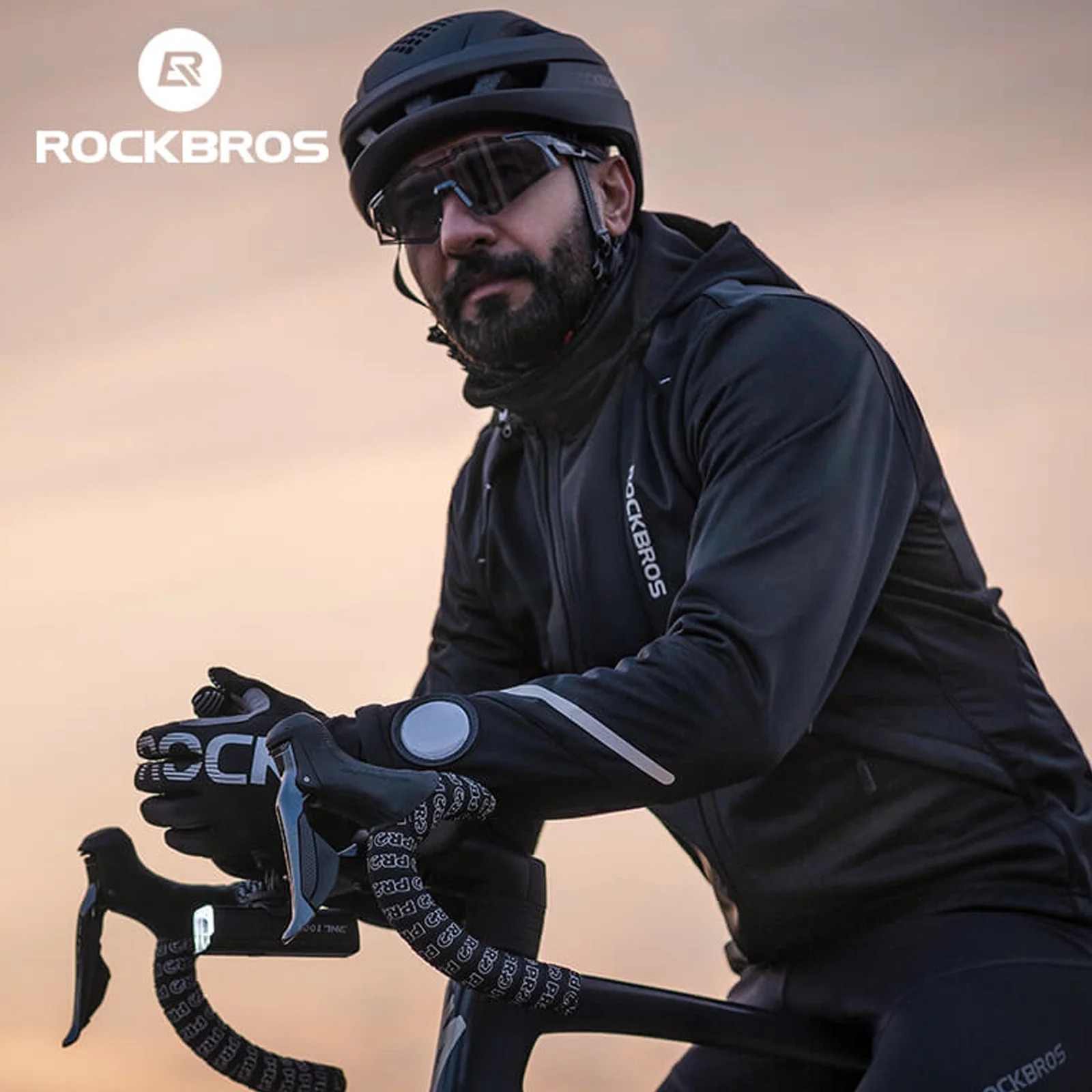 Men’s Winter Thermal Cycling Jacket Wind Resistant - Image 8