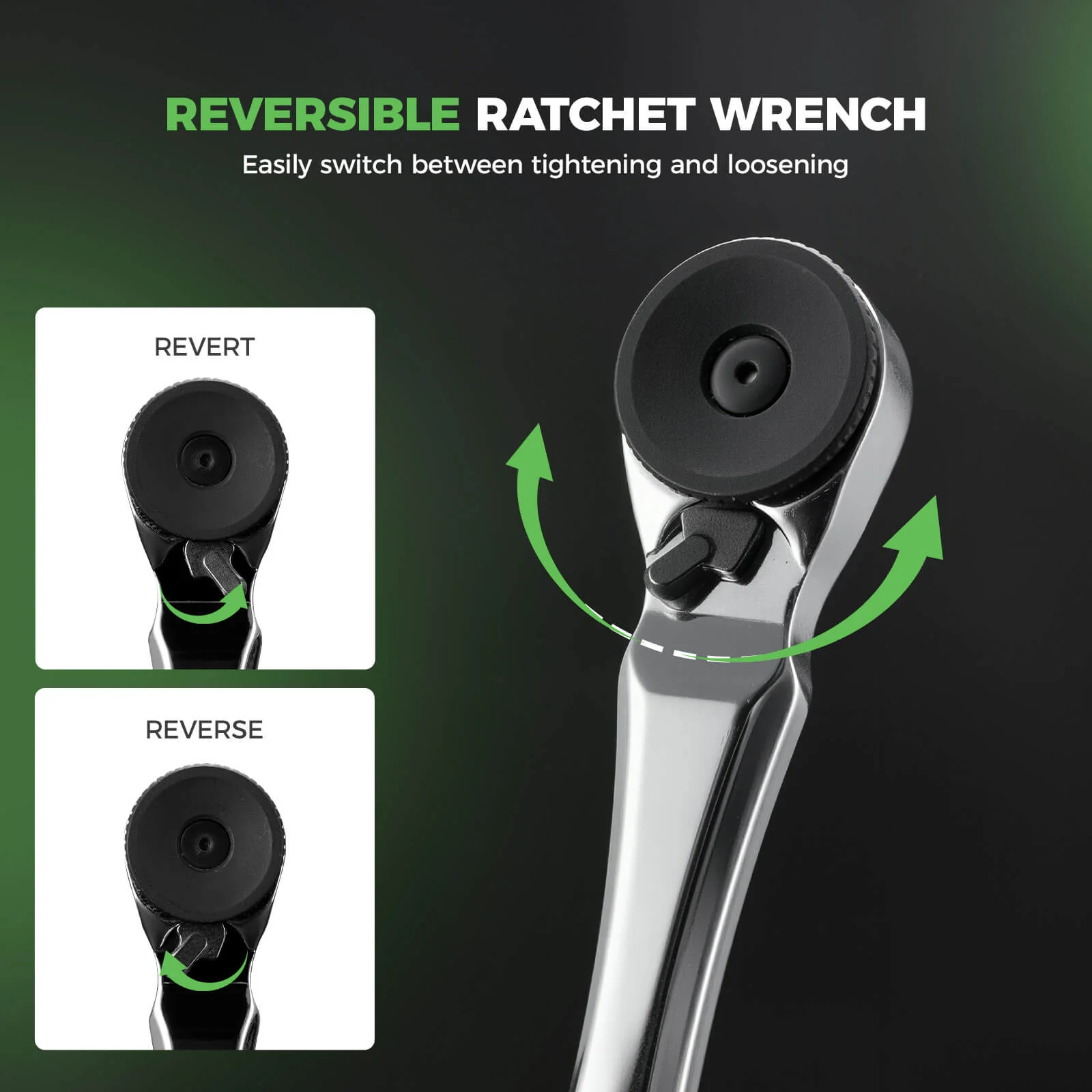 Mini Bicycle Ratchet Wrench Set 12 Hex Bits - Image 5