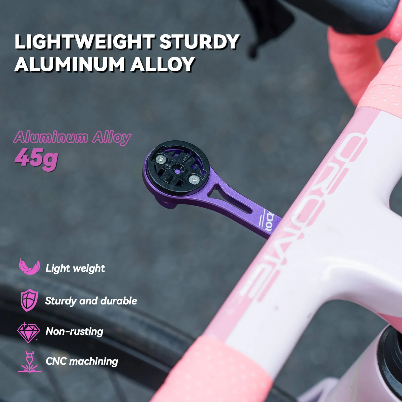 One-Piece Bike Handlebar Extension Mount Wind Pro Ride - Image 10