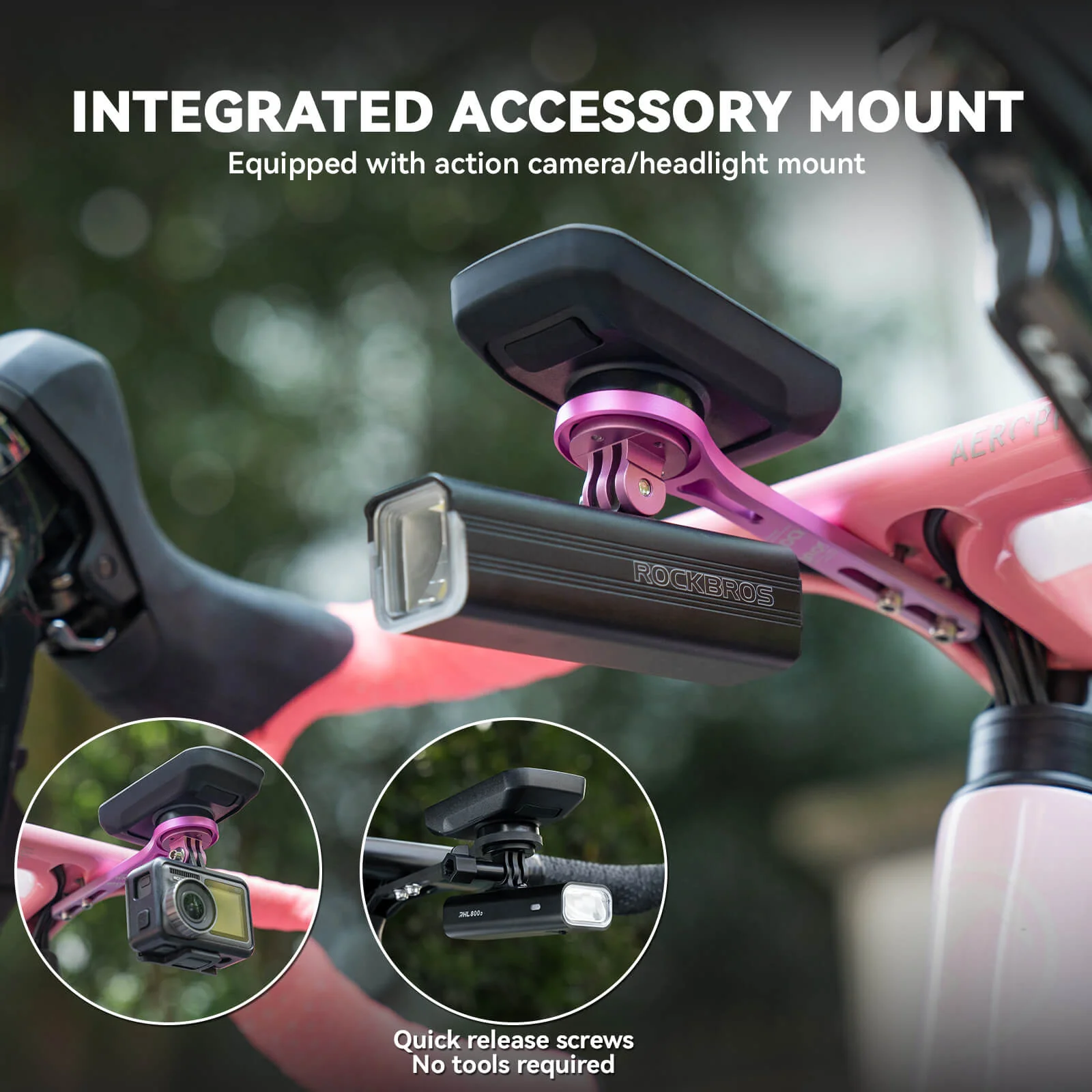 One-Piece Bike Handlebar Extension Mount Wind Pro Ride - Image 12
