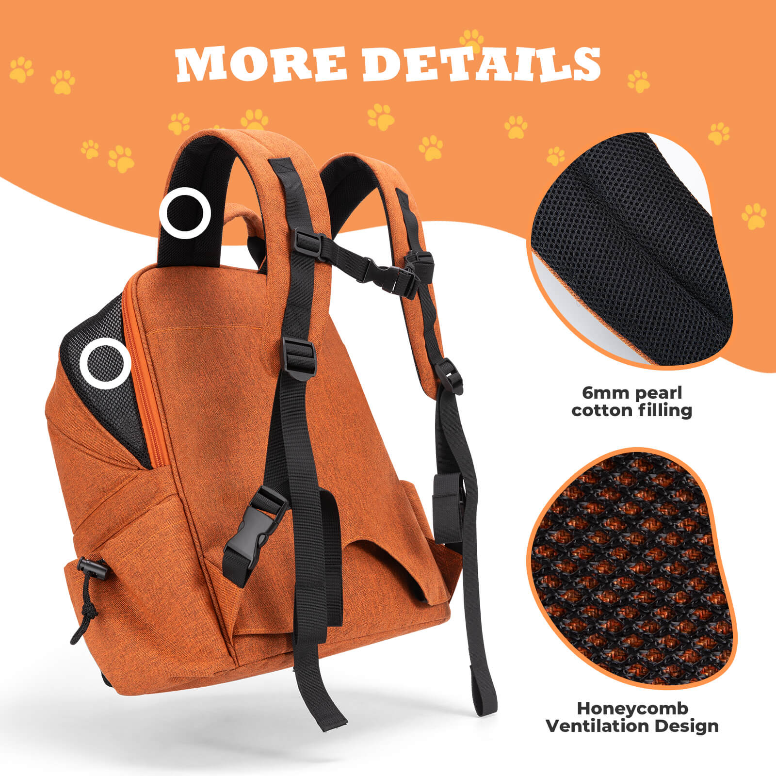 Portable Folding Bike Handlebar Bag Pet Friendly - Image 7