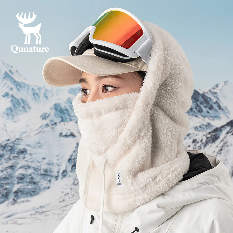 Qunature Ski Full Face Mask Thermal Windproof Neck Warmer Winter Outdoor Sports Unisex - Image 11