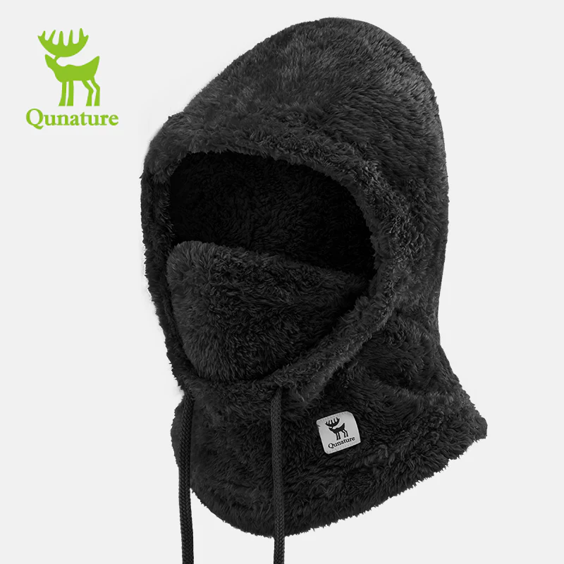 Qunature Ski Full Face Mask Thermal Windproof Neck Warmer Winter Outdoor Sports Unisex - Image 4
