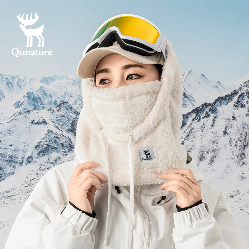 Qunature Ski Full Face Mask Thermal Windproof Neck Warmer Winter Outdoor Sports Unisex - Image 7