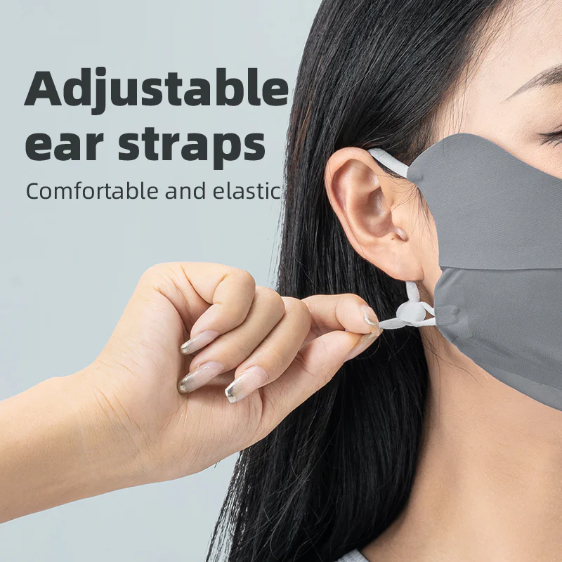 Qunature Summer Outdoor Face Mask Breathable Comfort UV Protection - Image 5