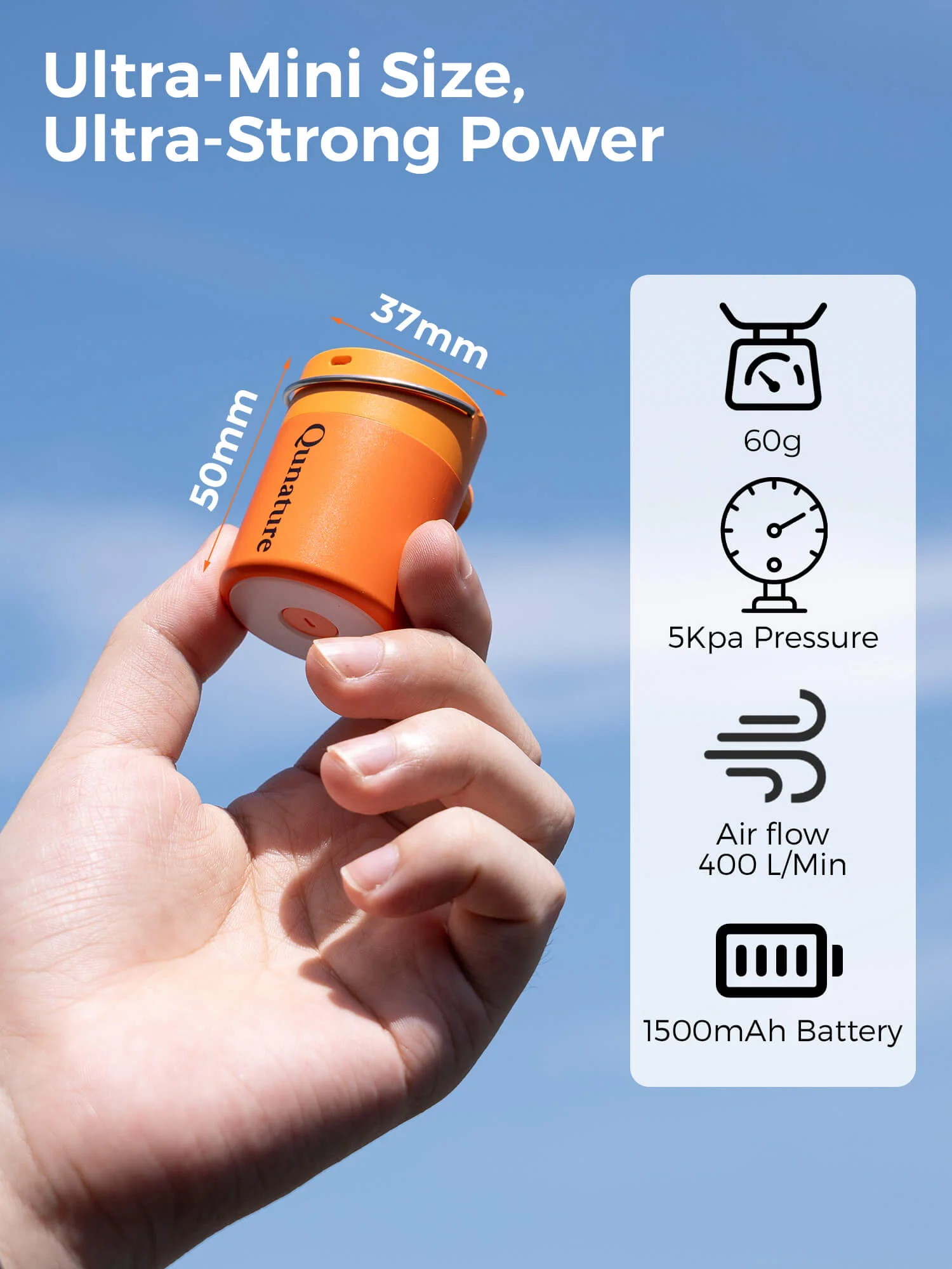 Rapid-Fill Mini Electric Pump High-Pressure Cordless Inflator - Image 14