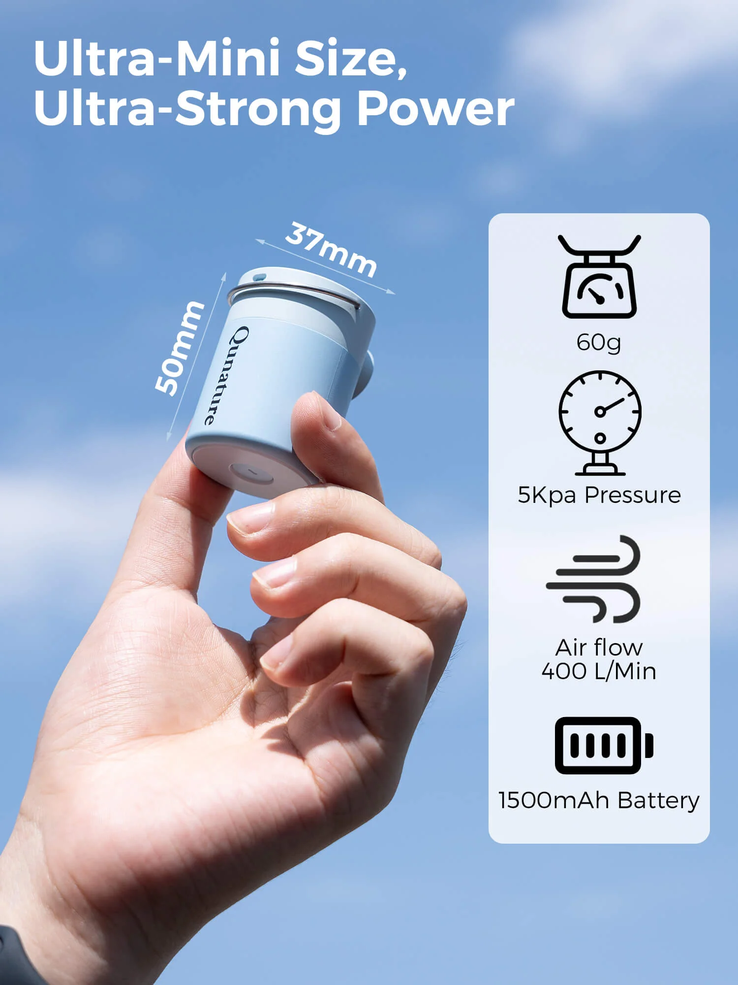 Rapid-Fill Mini Electric Pump High-Pressure Cordless Inflator - Image 24