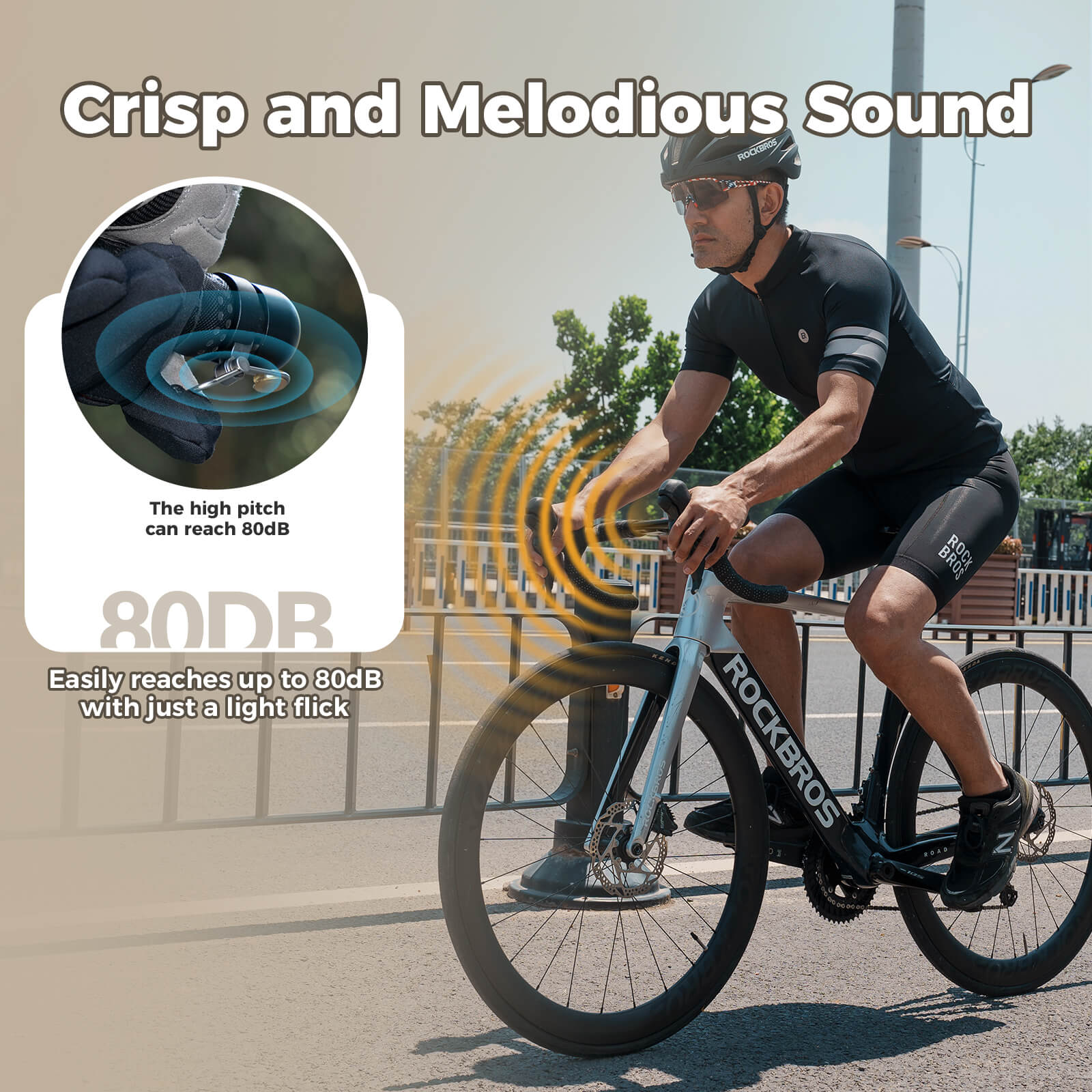Road Bike Bar-End Bell – Hidden 80dB Bike Bell - Image 4