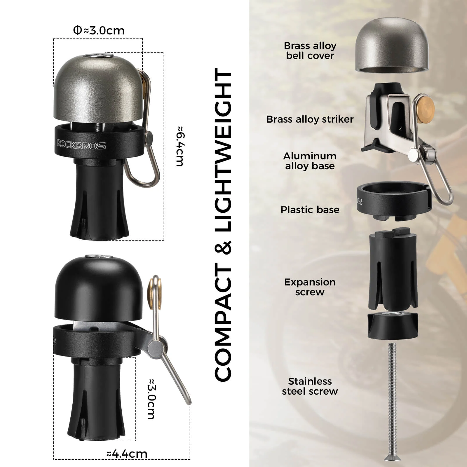 Road Bike Bar-End Bell – Hidden 80dB Bike Bell - Image 8