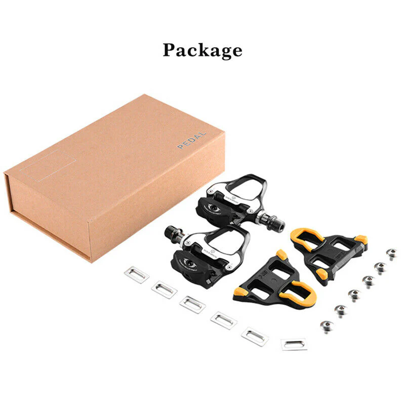 ROCKBROS Self-Lock Road Bike Pedals with Shimano SPD-SL/Look KEO Cleat System (Pair) - Image 11