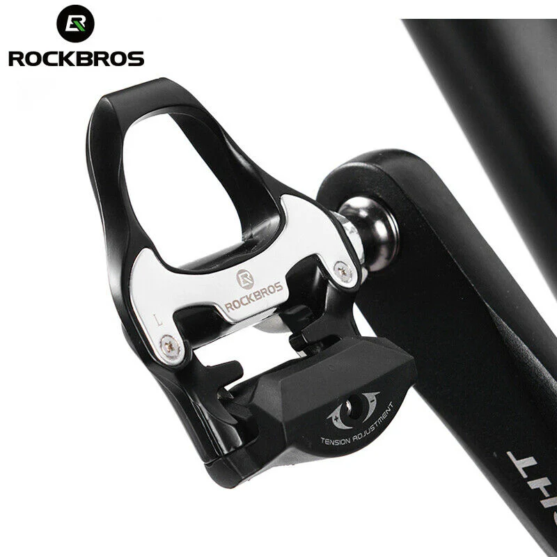 ROCKBROS Self-Lock Road Bike Pedals with Shimano SPD-SL/Look KEO Cleat System (Pair) - Image 8