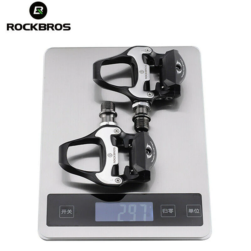 ROCKBROS Self-Lock Road Bike Pedals with Shimano SPD-SL/Look KEO Cleat System (Pair) - Image 9