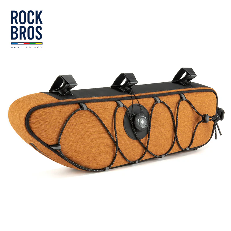 【ROAD TO SKY】 ROCKBROS Deluxe Cycling Frame Bag Bike Front Tube Bags - Image 4