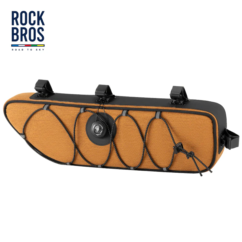 【ROAD TO SKY】 ROCKBROS Deluxe Cycling Frame Bag Bike Front Tube Bags - Image 5