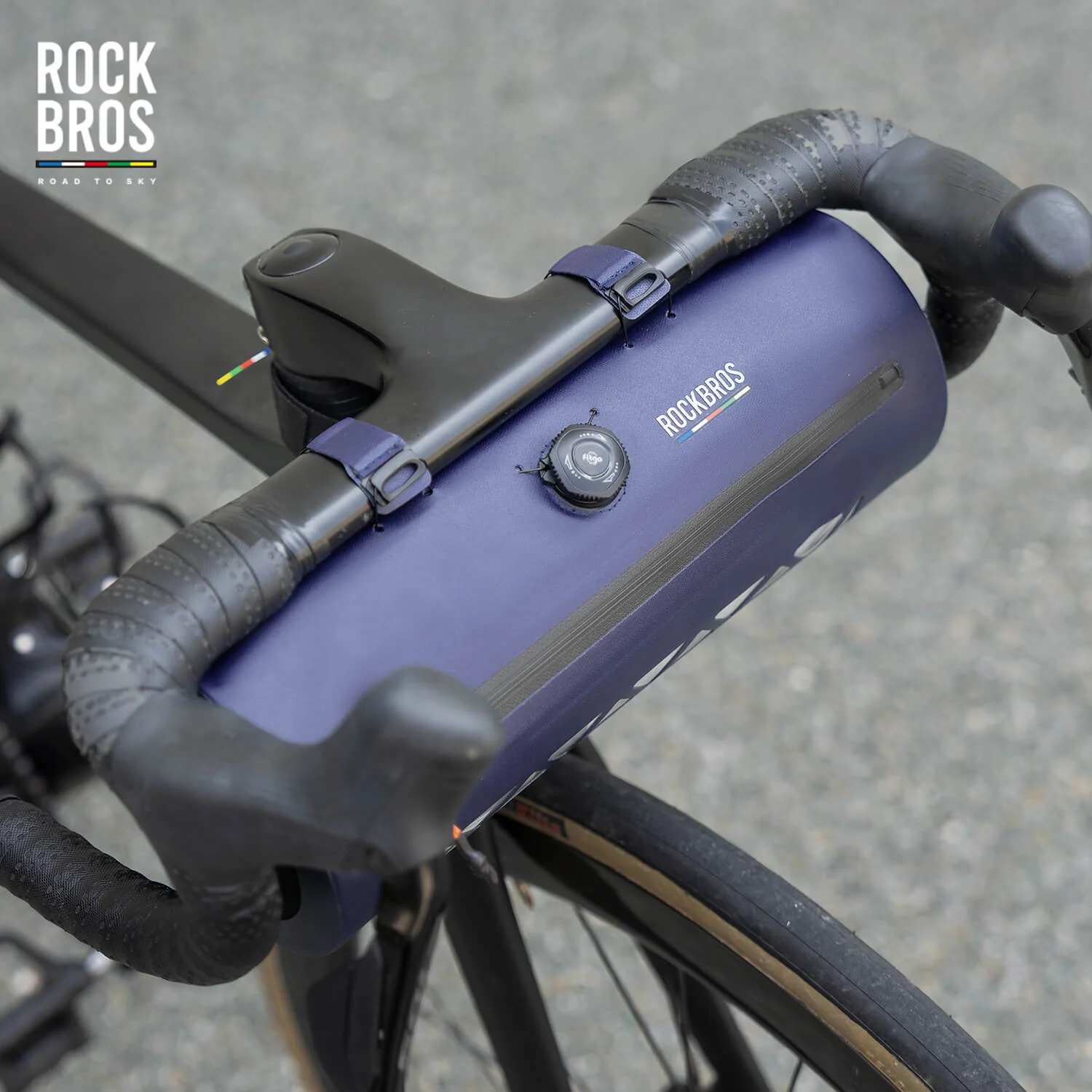 【ROAD TO SKY】Scratch-Resistant Bike Handlebar Barrel Bag 4L - Image 7