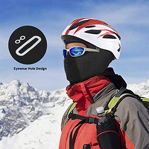 ROCKBROS-Thermal Cycling Skull Cap Face Mask Windproof Balaclava Unisex Warm Hat - Image 3