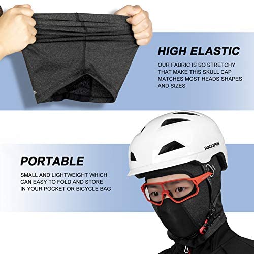 ROCKBROS-Thermal Cycling Skull Cap Face Mask Windproof Balaclava Unisex Warm Hat - Image 5