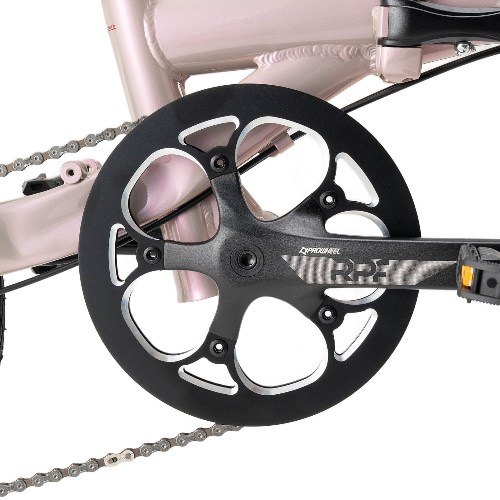 ROCKBROS ACS 16 Inch Folding Bike 9 Speed 11-32T Cassette Disc Brake - Image 21