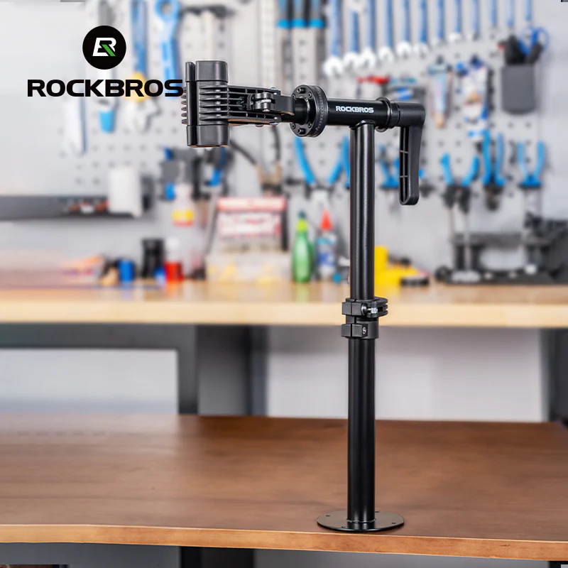 ROCKBROS Adjustable Bike Repair Stand Bench Mount Bicycle Desktop Workstand - Image 10
