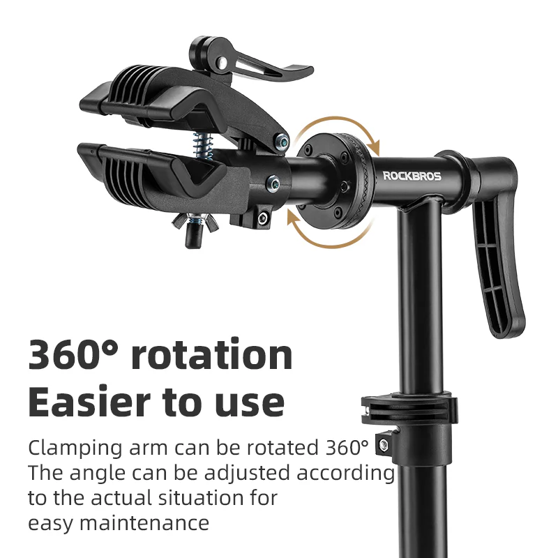 ROCKBROS Adjustable Bike Repair Stand Bench Mount Bicycle Desktop Workstand - Image 7
