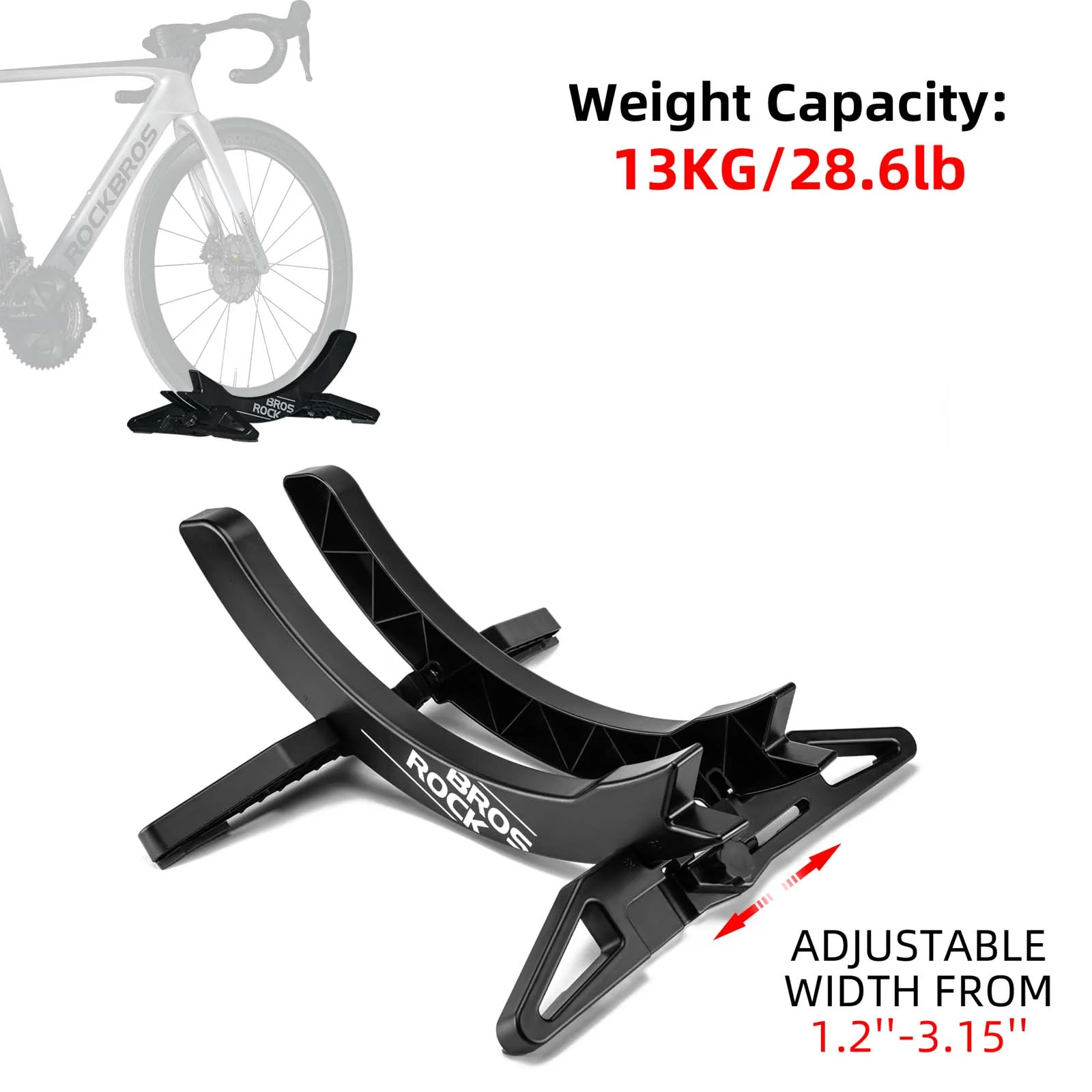 ROCKBROS Adjustable Bike Stand Universal Fit For MTB/Road Bike - Image 3