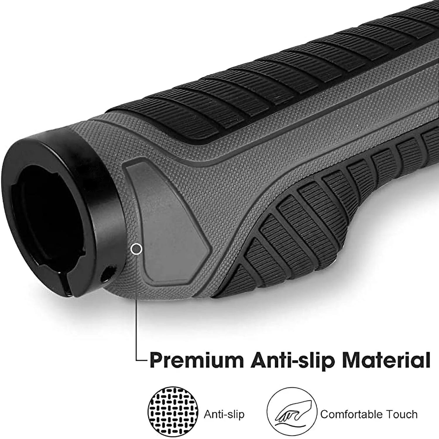 Double Lock Rubber Handlebar Grips - Image 13