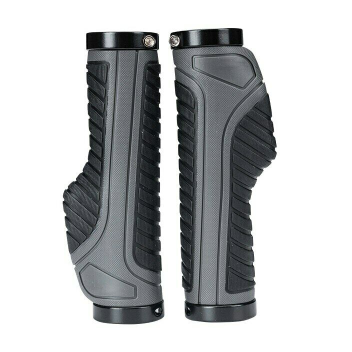 Double Lock Rubber Handlebar Grips - Image 3
