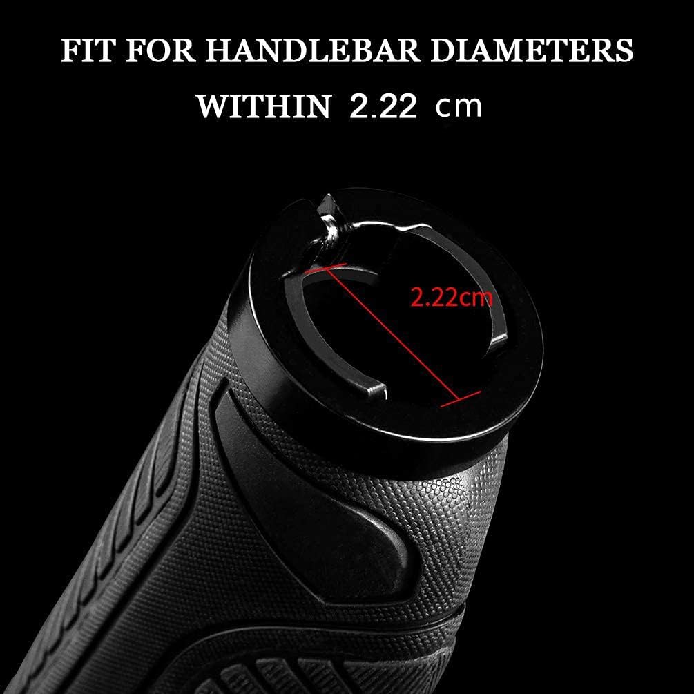 Double Lock Rubber Handlebar Grips - Image 8