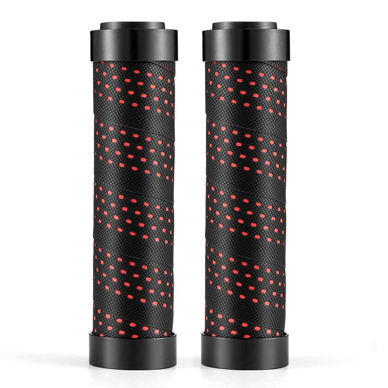 ROCKBROS Bicycle Handlebar Cover Mountain Bike Handlebar Locking Anti-skid Handlebar Grips PU Handle Grip Accessories - Image 13