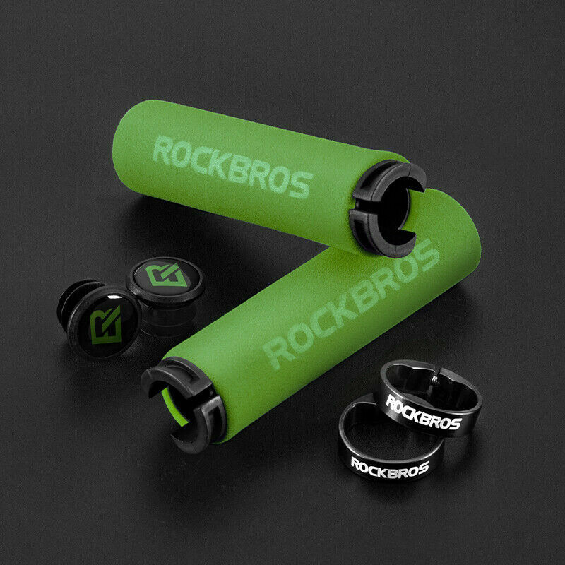 ROCKBROS Bicycle Handlebar Grips Cycling MTB BXM Bike Silicone Sponge Soft Grips - Image 7