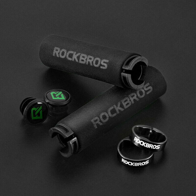 ROCKBROS Bicycle Handlebar Grips Cycling MTB BXM Bike Silicone Sponge Soft Grips - Image 9