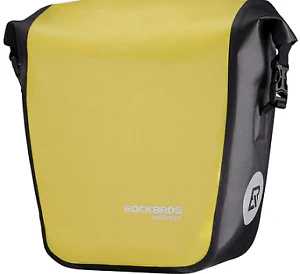 ROCKBROS Bicycle Pannier Bags in Black or Yellow (Pair) - Image 10