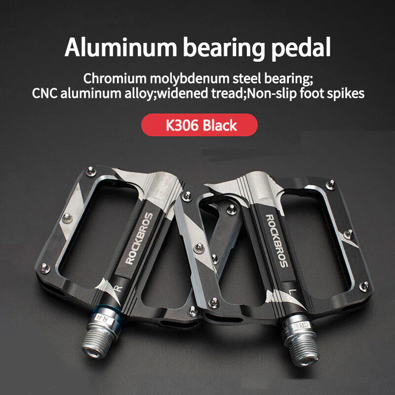 ROCKBROS Flat Lightweight Pedals in Various Colours - Image 11