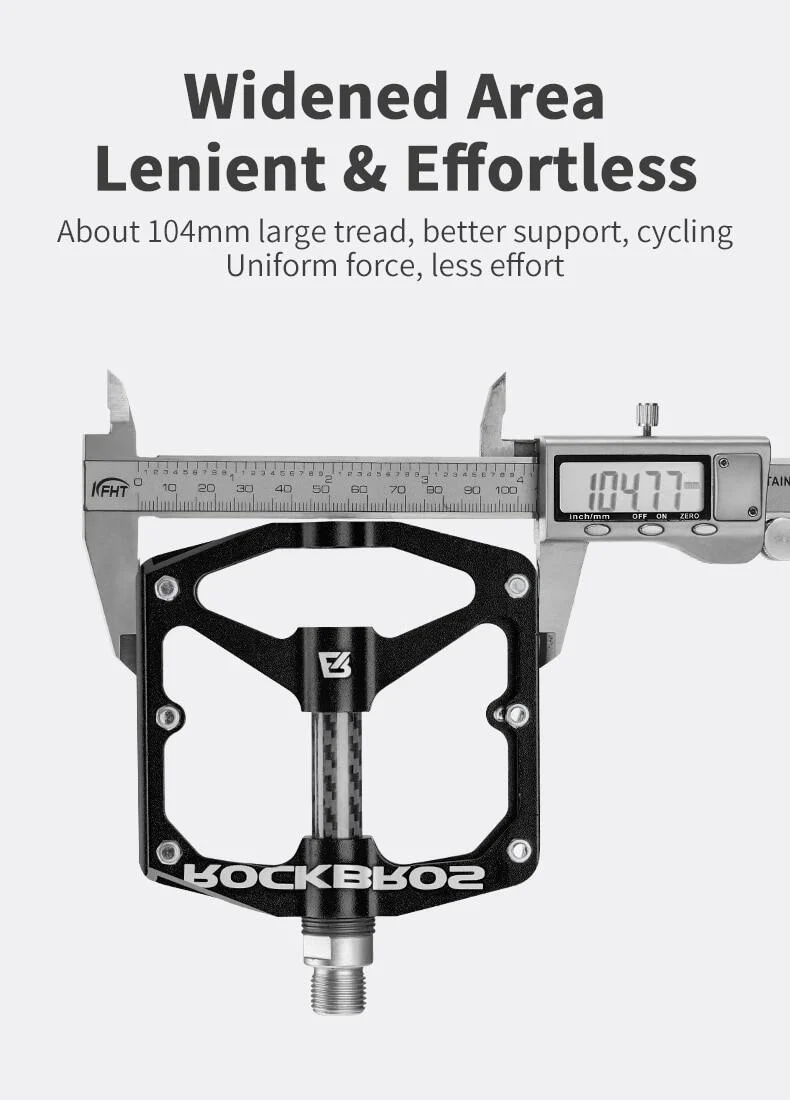 ROCKBROS Ultra Lightweight Bike Pedals in Various Colours (Pair) - Image 11