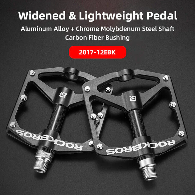 ROCKBROS Ultra Lightweight Bike Pedals in Various Colours (Pair) - Image 3