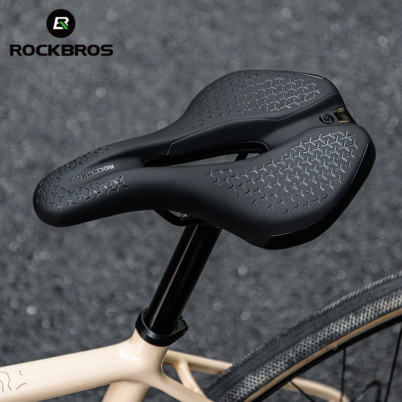 ROCKBROS Bicycle Saddle Cycling Sporty Comfort Bike Seat Hollow Breathable Shockproof - Image 6