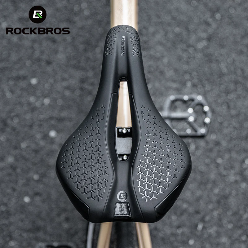 ROCKBROS Bicycle Saddle Cycling Sporty Comfort Bike Seat Hollow Breathable Shockproof - Image 7