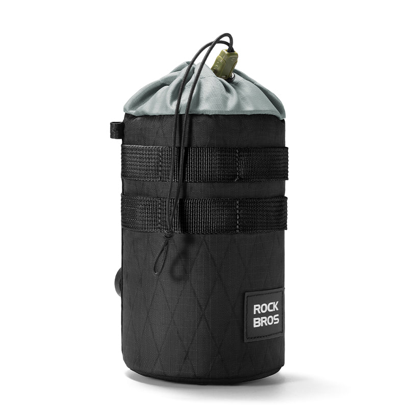 ROCKBROS Bicycle Water Bottle Bag Drawstring Adjustable Insulated Brompton Folding Bike Bag Portable Scooter Bag - Image 26