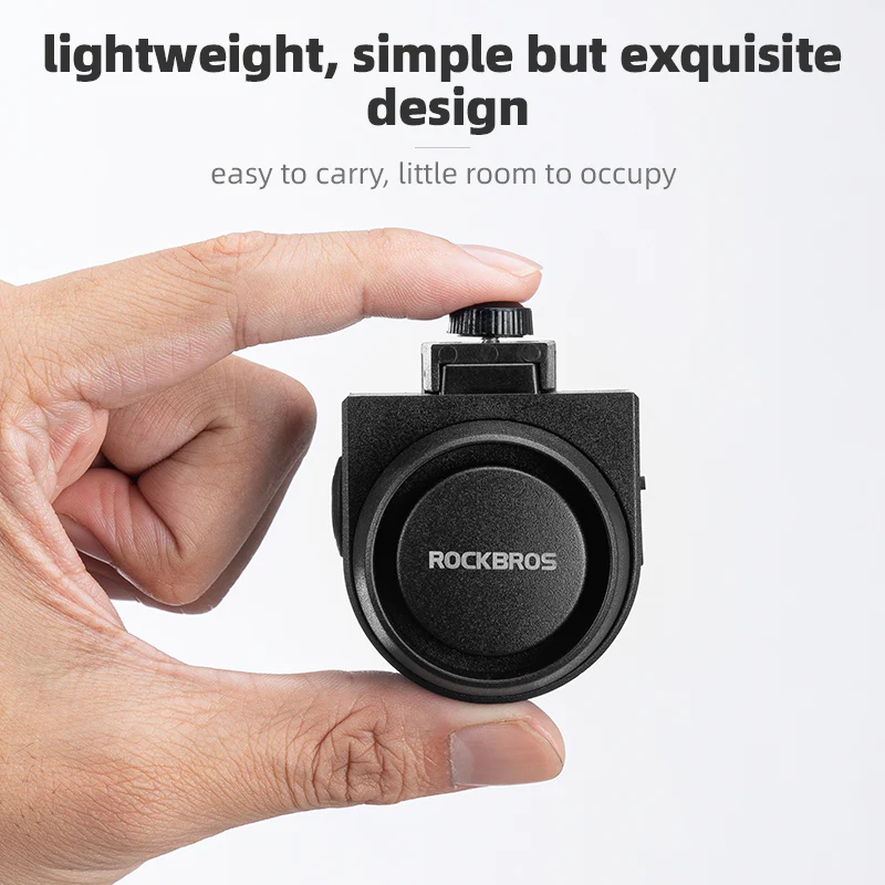 ROCKBROS Bike Horn Alarm with Remote 115dB Wireless Anti-Theft Vibration Bicycle Bell - Image 7
