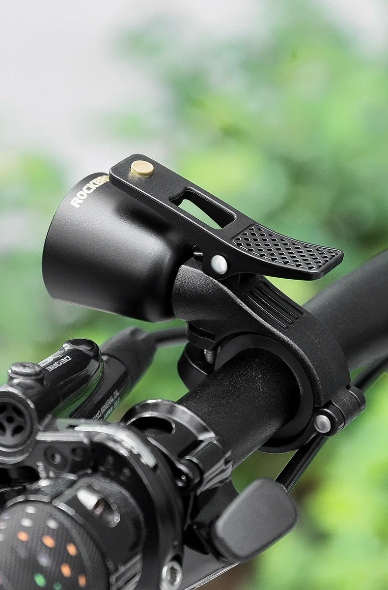 ROCKBROS Bike Bell Classic Bicycle Bell Mountain Bike Bells for Adults with Loud Sound and Fit for 0.87-1.25in/22.2-31.8mm Bicycle Handlebars - Image 7