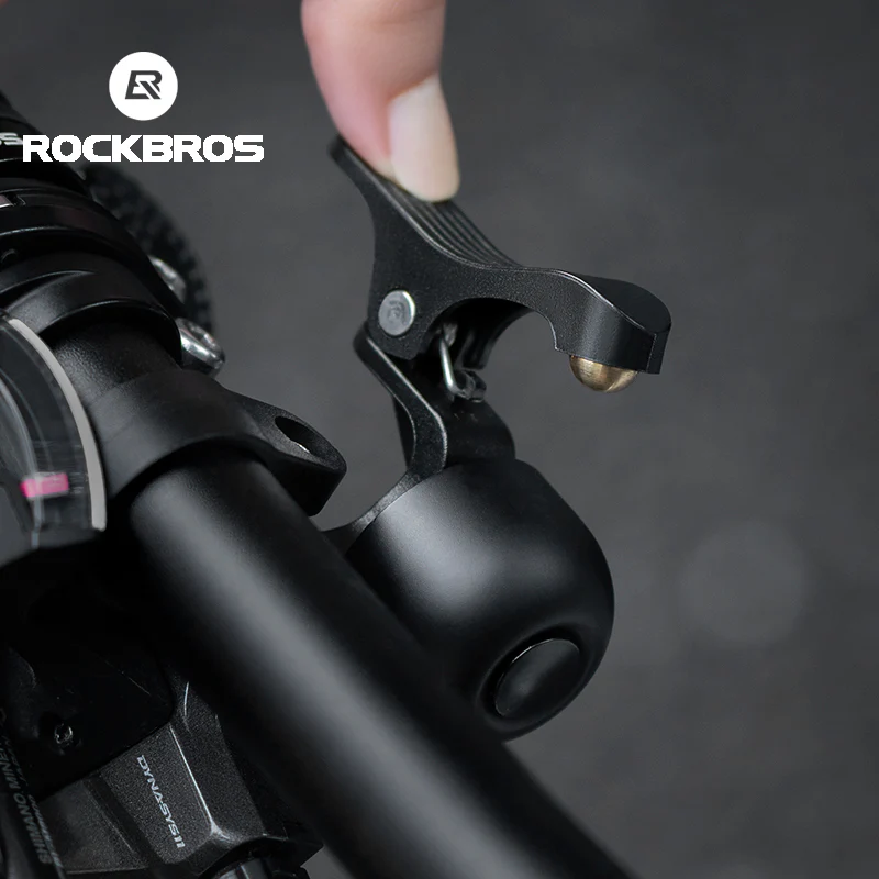 ROCKBROS Bike Bell Copper Alloy Durable Bicycle Bell with Clear&Long Sound Bike Ring Bell - Image 9