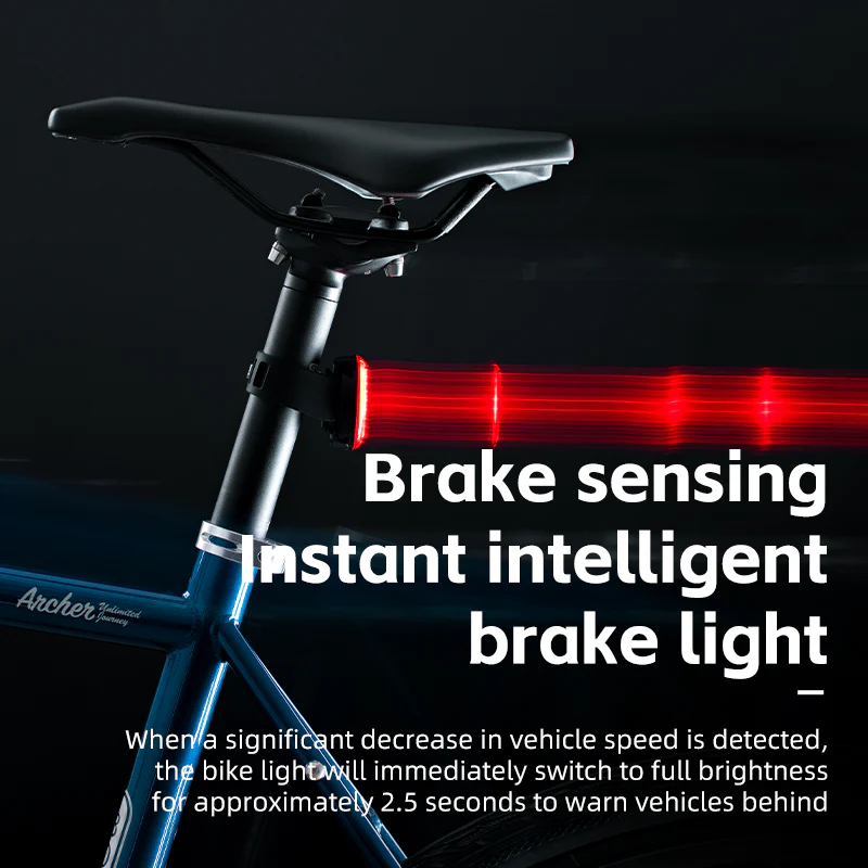ROCKBROS Bike Saddle Mount Tail Light - Image 11