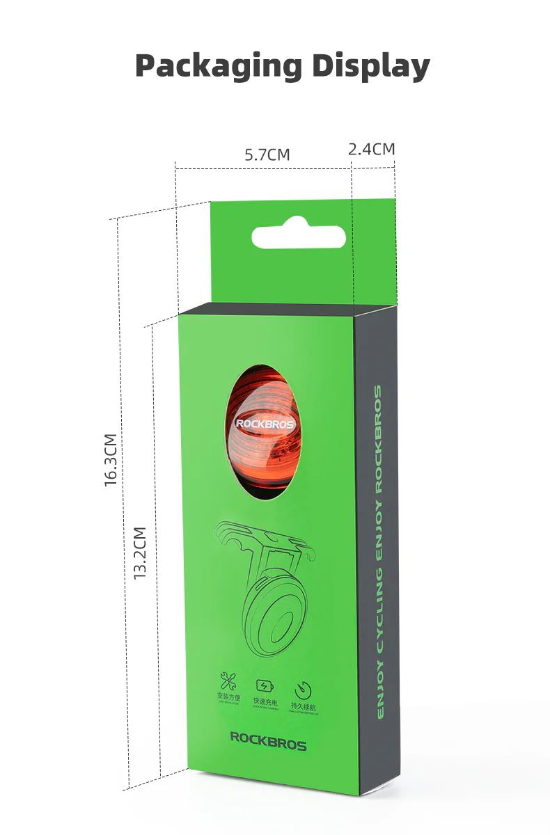 ROCKBROS Bike Saddle Mount Tail Light - Image 18