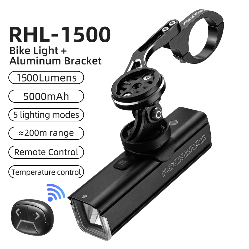 ROCKBROS Smart Sensor Bike Headlight RHL1500 - Image 24